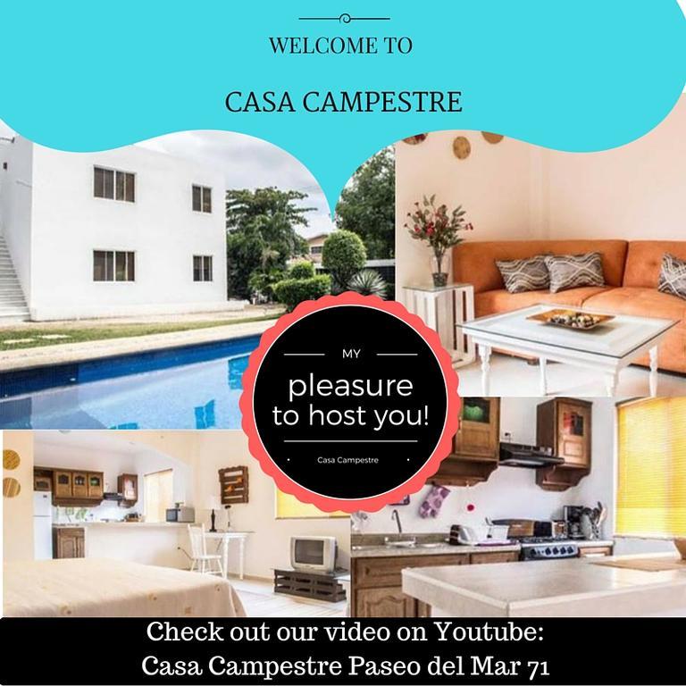 Casa Campestre Daire Cancun Dış mekan fotoğraf